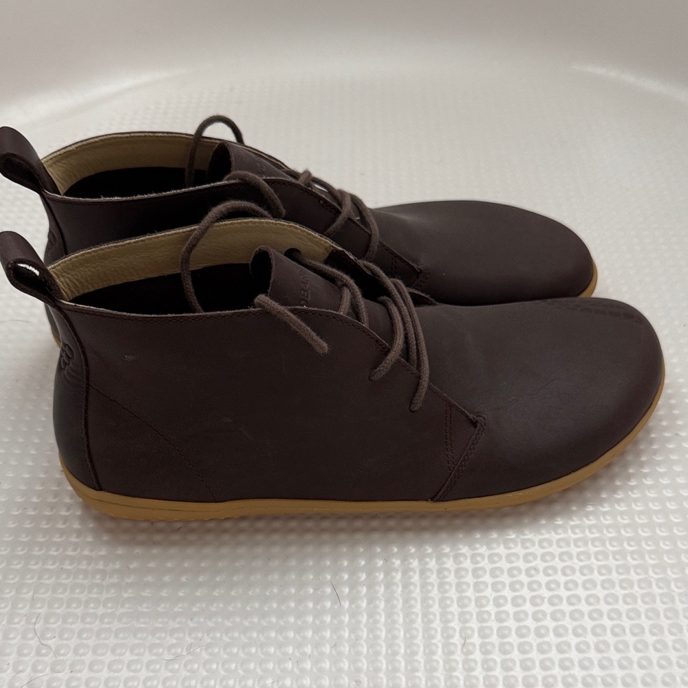 VivoBarefoot Chocolate Brown Gobi IV Chukka Boots